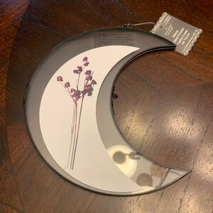 Crescent Moon wall Decor For Pressed Flowers
